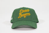 All over Stars Snap back (green gold and brown)