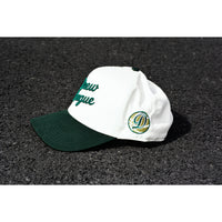 Drew League 2 tone Snapback Hat ('73 Green and Cream)
