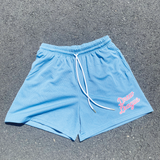 The Drew League Script Logo Mesh Shorts